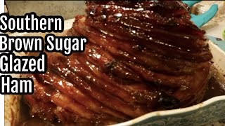 The BEST Brown Sugar Glazed Ham on YouTube  NO PINEAPPLES [upl. by Brigg]