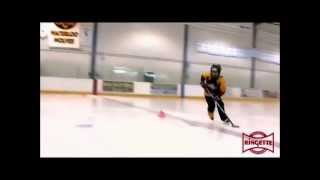 Ringette Ontario Skills Matrix Drills Video 3 Protecting the Ring [upl. by Leoline255]