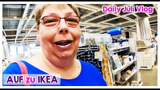 🌺 Juli Vlogs 440  AUF zu IKEA shoppen 🌺 [upl. by Natloz]