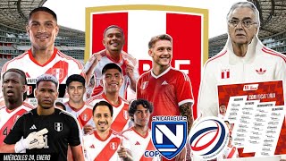 CONFIRMADO LISTA de CONVOCADOS a SELECCIÓN PERUANA por FOSSATI para AMISTOSOS FIFA [upl. by Wolenik]