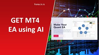 Get MT4 Expert Advisor Using AI  Your Own Unique Forex Robot [upl. by Wilkison]