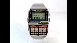 CASIO DATABANK 150 DBC1500 Module 1477 Digital Watch [upl. by Ahsak215]