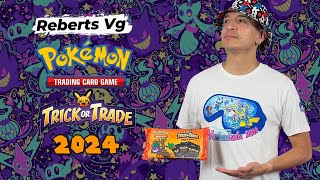 Pokemon TCG Trick Or Trade Booster Bundle 2024 Reberts Vg [upl. by Yarw90]