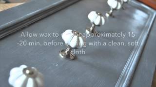 How to Apply Liming Wax [upl. by Ultima]