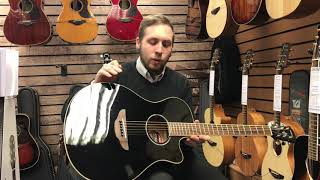 Yamaha APX600 Guitar Review  Rimmers Music [upl. by Blakelee374]