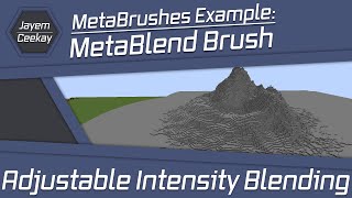 MetaBrushes Example MetaBlend Brush  Adjustable Intensity Blending [upl. by Eberto715]