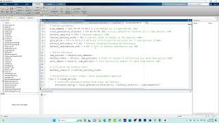 Microgrid Optimization MATLAB Code Battery Solar and Demand Response [upl. by Nehgam]