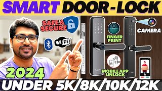 Best Smart Locks For Home 2024🔥Best Smart Door Lock In India🔥Best Digital Door Under 10000 [upl. by Pardo466]