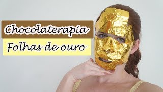 Hidratação Facial  Chocolaterapia Enriquecida com Folhas de Ouro Dicasdaesteticista [upl. by Slrahc50]