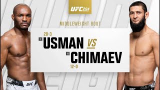 UFC 294 Khamzat Chimaev vs Kamaru Usman Highlights [upl. by Ripp787]