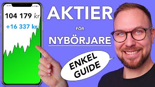 AKTIER FÖR NYBÖRJARE Köpa aktier  Steg för steg guide [upl. by Hareema468]