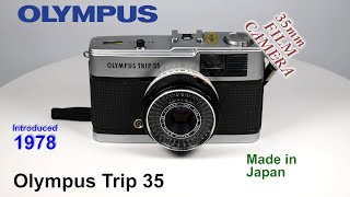 1978 Olympus Trip 35  35mm Film Camera [upl. by Attenna738]