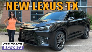 Is the 2024 Lexus TX the BEST 3Row Luxury SUV [upl. by Etneciv827]