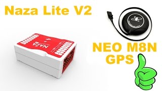 Naza Lite v2  Ublox Neo M8N GPS Test amp Fail Safe TEST [upl. by Razaele]