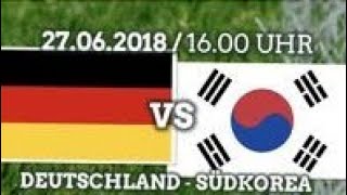 🇩🇪Deutschland Vs Südkorea🇰🇷 Wm 2018 Orakel [upl. by Tireb]