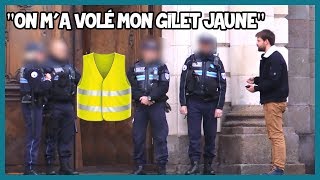 Demander un gilet jaune aux policiers  Défi Prank  Les Inachevés [upl. by Nnylg]