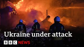 Ukraine war Russia hits back after Kyiv attack on border city  BBC News [upl. by Hibbert]