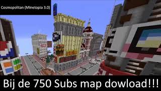 MINETOPIA 30 COSMOPOLITAN MAP DOWNLOAD Kijk desc [upl. by Aciretehs]