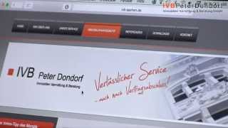 IVB Peter Dondorf Immobilien  ImmobilienShop [upl. by Ettenuj153]