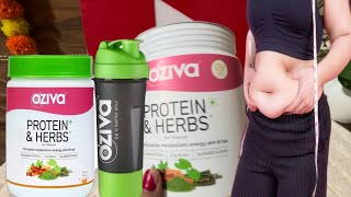 Which protein is best for females OZiva Protein and Herbs for weight loss [upl. by Jung]