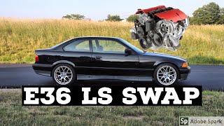 LS SWAP BMW PROJECT E36 LS Swap Part 1 [upl. by Kati]