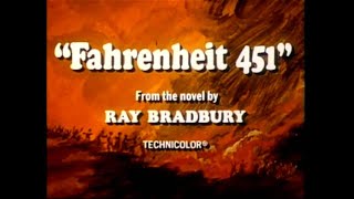 quotFahrenheit 451quot 1966  Trailer [upl. by Irdua]