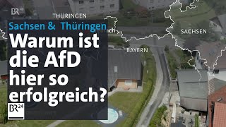 Auf den Spuren des AfDErfolgs Landtagswahl in Sachsen und Thüringen  Kontrovers  BR24 [upl. by Hett178]