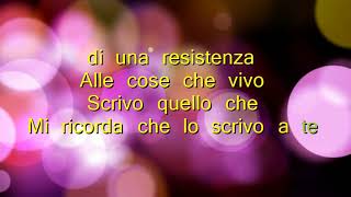 Fulminacci  Resistenza Karaoke by GRG [upl. by Sanfred]