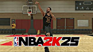 NEW controller settings WORKED I GREEN EVERY SHOT NBA 2K25 Play Now Online [upl. by Ahsikit598]