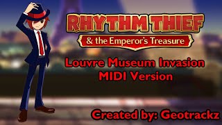 Rhythm Thief quotLouvre Museum Invasionquot MIDI Version Created by Geotrackz [upl. by Agata]