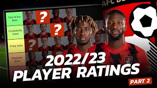 JEFFERSON LERMA Pretty Solid Or One Of The Best 🤔 AFC Bournemouth Player Ratings Part 2 [upl. by Kirshbaum]