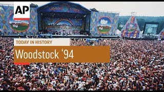 Woodstock  1994  Today In History  12 Aug 18 [upl. by Tterej968]