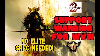 GW2 WvW Heal Shout Warrior  Full Build Guide [upl. by Sy]