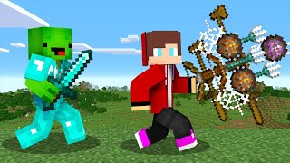 OP WEAPON Speedrunner vs Hunter in Minecraft [upl. by Manara]