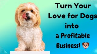 start a Dog walking Business [upl. by Kacy]