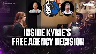 Kyrie Irving Explains His Decision To ReSign With The Mavs  HEADLINERS w Rachel Nichols [upl. by Ahsiym489]