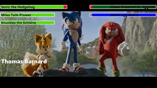 Sonic the Hedgehog 2 2022 Final Battle with healthbars 24 [upl. by Adnahsam]