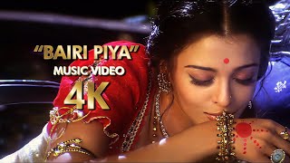 quotBairi Piyaquot  4K Music Video  2002 Devdas Movie  B4K [upl. by Jonny]