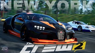 NEW YORK im Bugatti Chiron Super Sport 300  The Crew 2 [upl. by Ahsiugal]