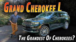 20232024 Jeep Grand Cherokee L  Finally The Three Row Jeep You Asked For [upl. by Amolap]