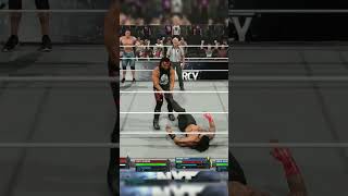 Cody Rhodes Roman Reigns John Cena vs Solo Sikoa Drew Mcintyre amp Jacob Fatto 🔥 ytshorts wwe2k24 [upl. by Yelhak]