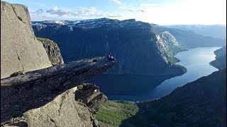 DJI  Trolltunga Preikestolen and Kjeragbolten 2017  Drone Video [upl. by Katti]