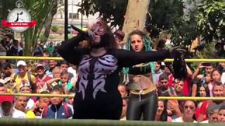 Muñeca de Plata y Ludark Vs Baronesa y Diosas Quetzal en Tortas y Café Súper Astro [upl. by Enrique]