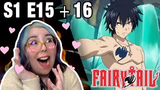 GRAY VS LYON  Fairy Tail Episode 15  16 Reaction  Zamber Reacts [upl. by Moguel]