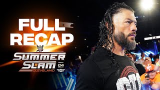 Full SummerSlam 2024 highlights [upl. by Jehius]