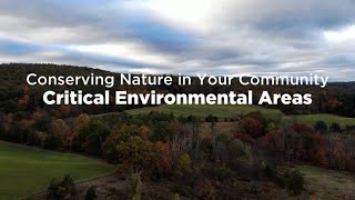 Conserving Nature in Your Community Critical Environmental Areas [upl. by Rexanne]