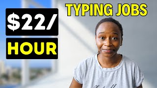 800Month 4 Typing jobs for beginners worldwide  Transcription jobs [upl. by Kataway896]