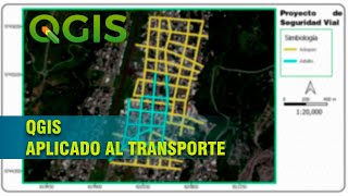 Como utilizar QGIS aplicado al TRANSPORTE [upl. by Hpeseoj]