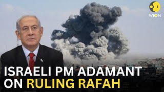 IsraelHamas War LIVE Israeli defence chief challenges Netanyahu over postwar Gaza plans  WION [upl. by Nnaylime]