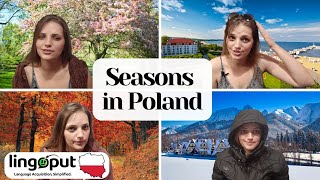 The Four Seasons in Poland  Polish Comprehensible Input [upl. by Eilyac94]